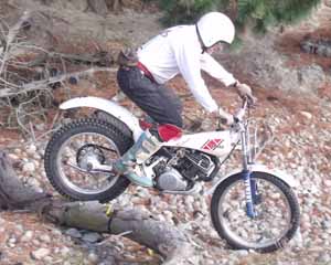 Greendale Classic Trials John Philp. Yamaha TY